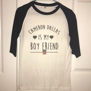 Cameron Dallas Baseball Tee